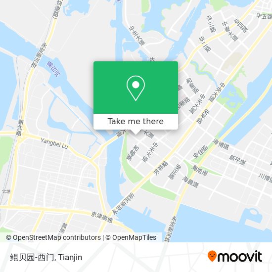 鲲贝园-西门 map