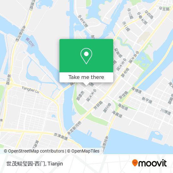 世茂鲲玺园-西门 map