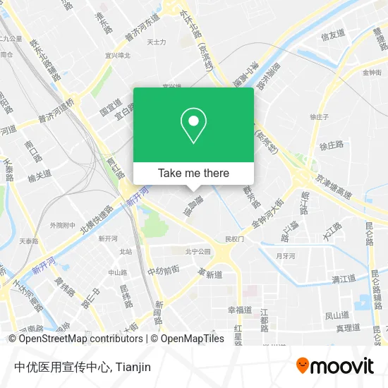 中优医用宣传中心 map