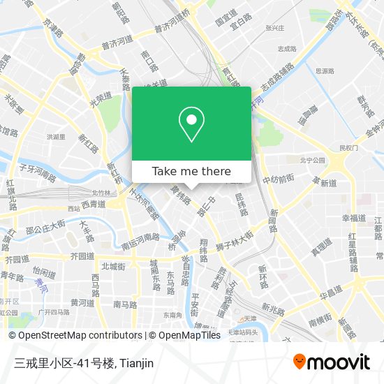 三戒里小区-41号楼 map