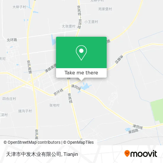 天津市中发木业有限公司 map