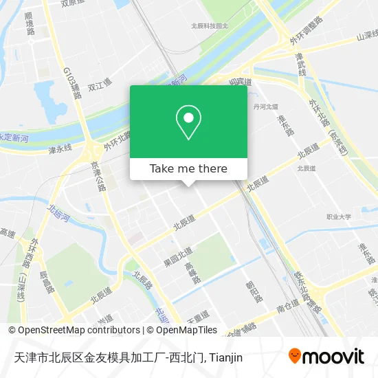 天津市北辰区金友模具加工厂-西北门 map