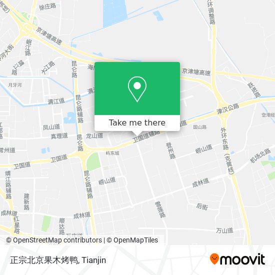 正宗北京果木烤鸭 map