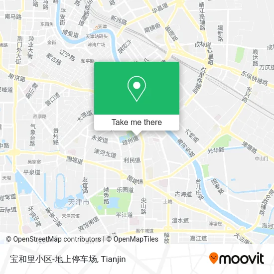 宝和里小区-地上停车场 map