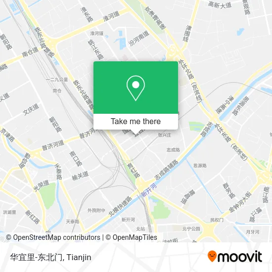 华宜里-东北门 map