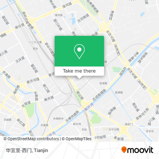 华宜里-西门 map