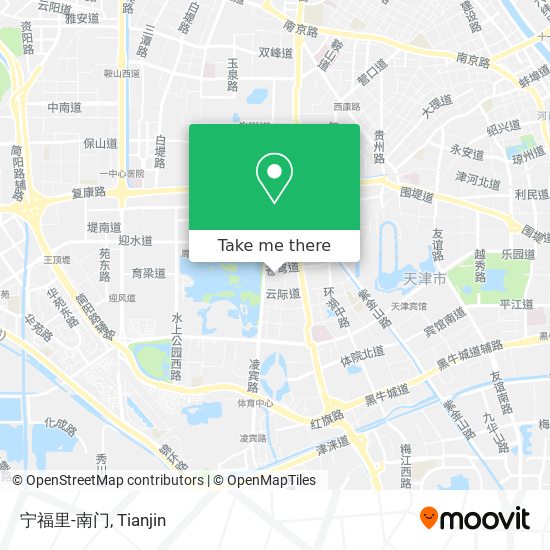 宁福里-南门 map