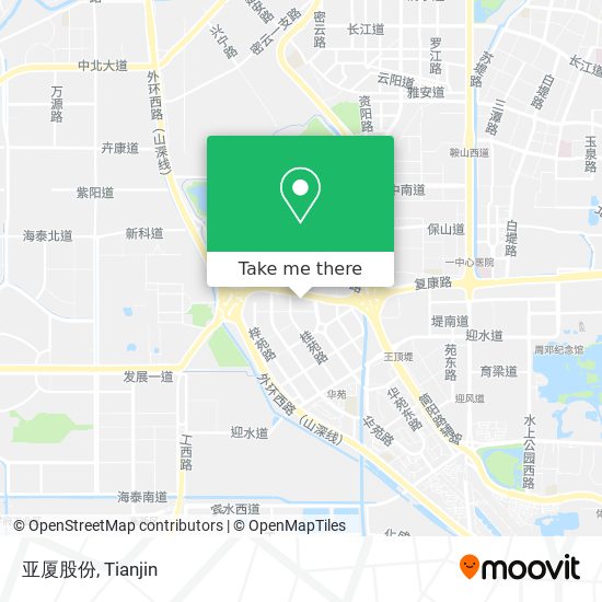 亚厦股份 map