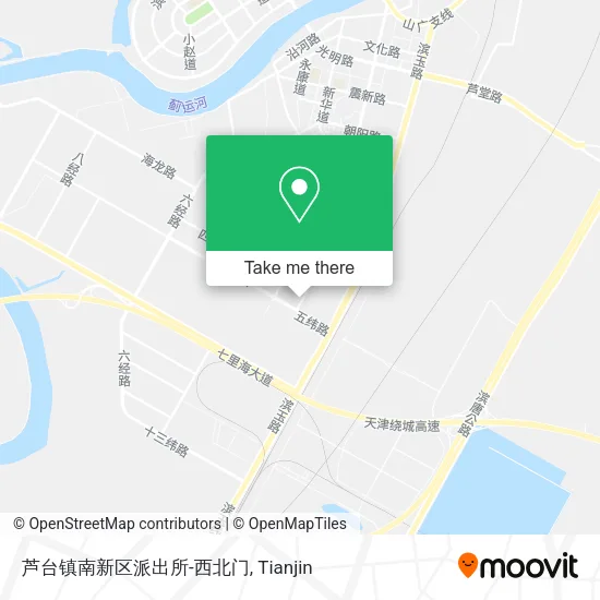 芦台镇南新区派出所-西北门 map