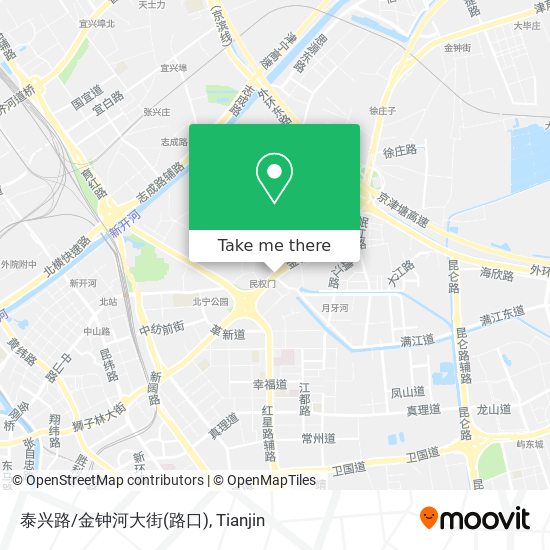 泰兴路/金钟河大街(路口) map