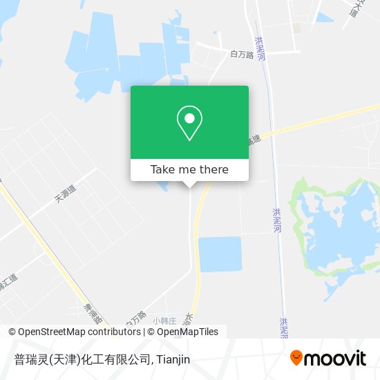 普瑞灵(天津)化工有限公司 map