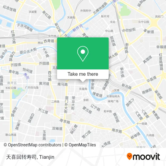 天喜回转寿司 map