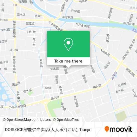 DOSLOCK智能锁专卖店(人人乐河西店) map