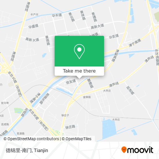 德锦里-南门 map
