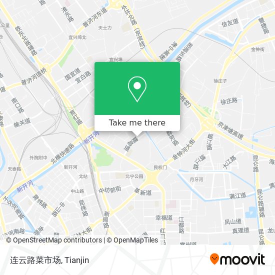 连云路菜市场 map