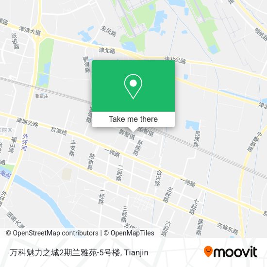 万科魅力之城2期兰雅苑-5号楼 map