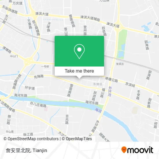 詹安里北院 map