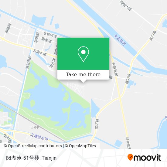 阅湖苑-51号楼 map