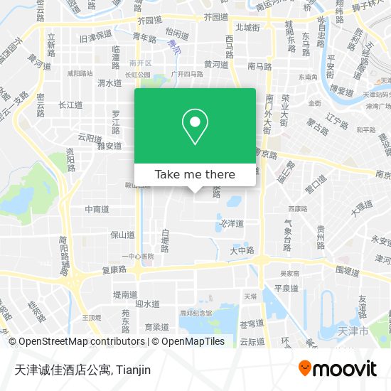 天津诚佳酒店公寓 map