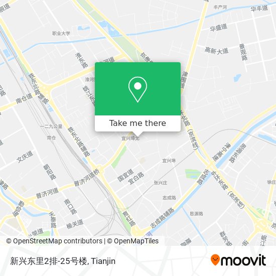 新兴东里2排-25号楼 map