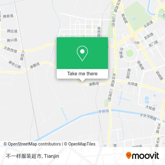 不一样服装超市 map