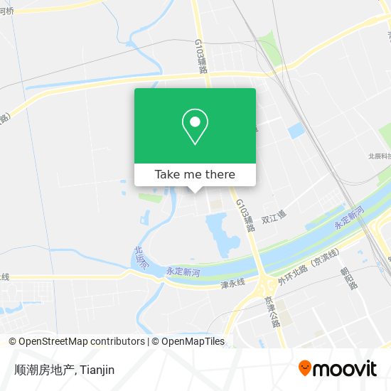 顺潮房地产 map