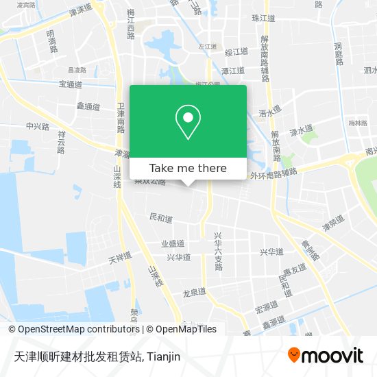 天津顺昕建材批发租赁站 map