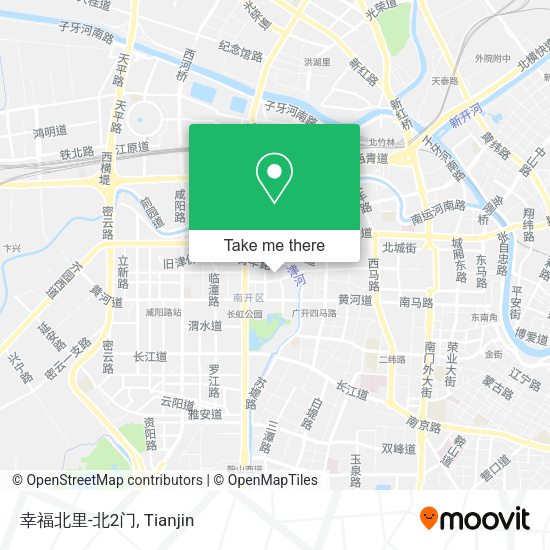 幸福北里-北2门 map