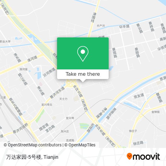万达家园-5号楼 map