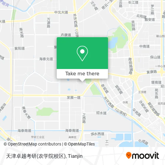 天津卓越考研(农学院校区) map