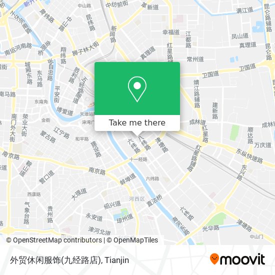 外贸休闲服饰(九经路店) map