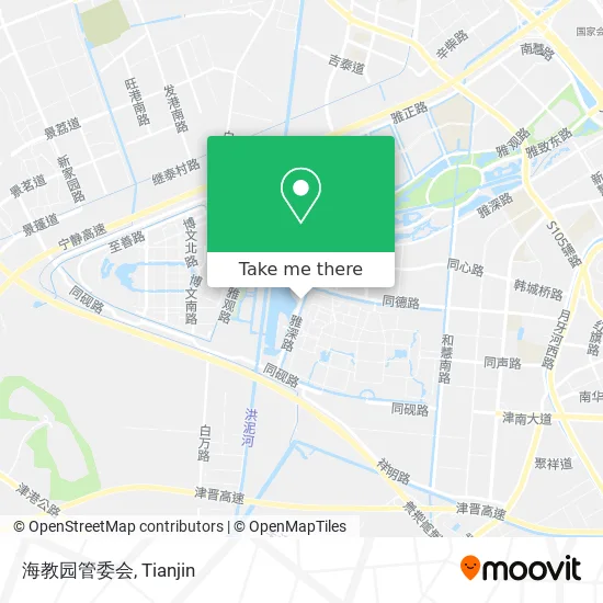 海教园管委会 map
