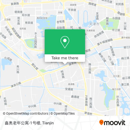 鑫奥老年公寓-1号楼 map