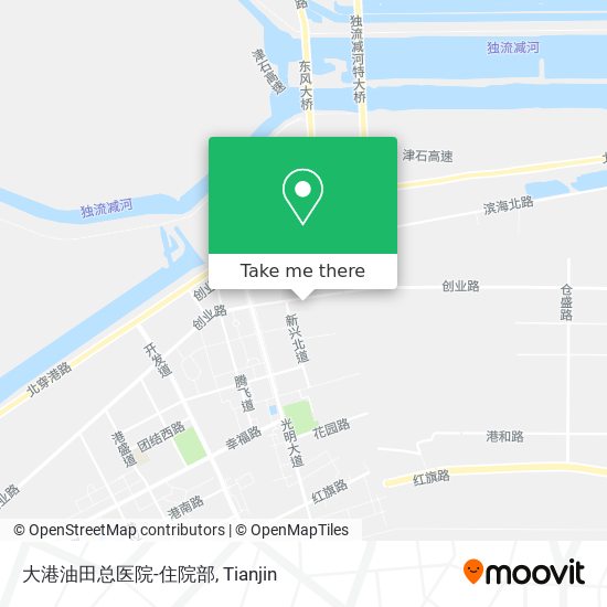 大港油田总医院-住院部 map