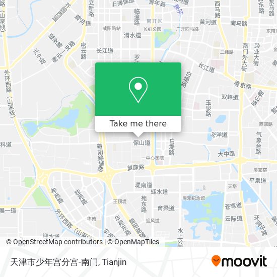 天津市少年宫分宫-南门 map