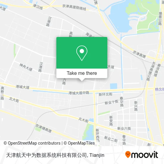天津航天中为数据系统科技有限公司 map