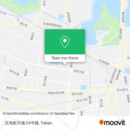 滨海航天城-24号楼 map