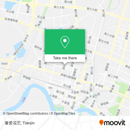 馨爱花艺 map