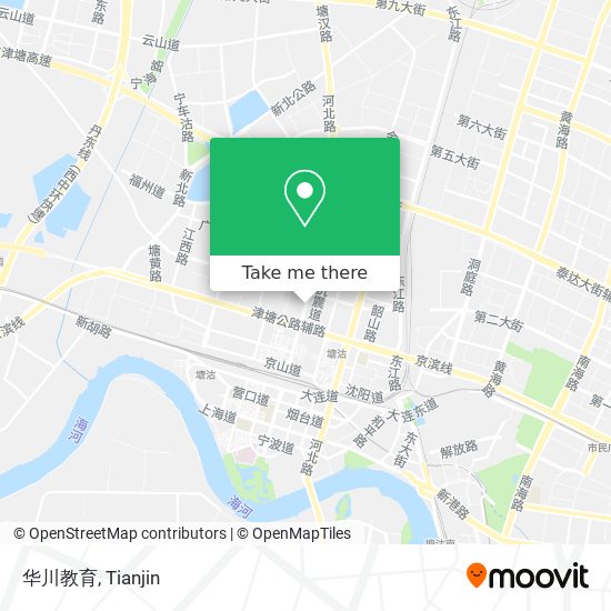 华川教育 map