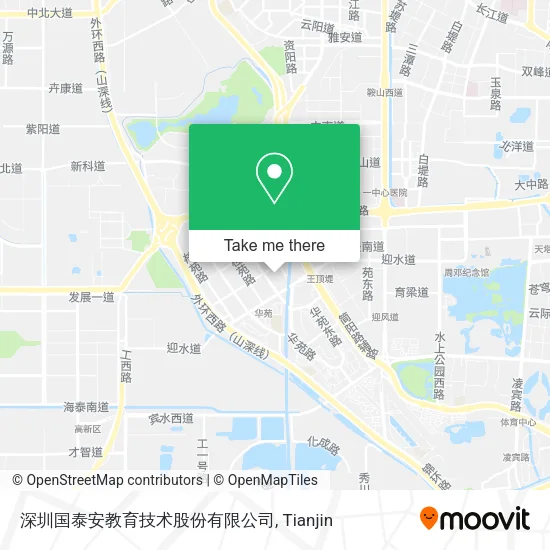 深圳国泰安教育技术股份有限公司 map
