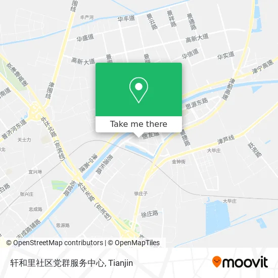 轩和里社区党群服务中心 map