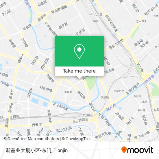 新基业大厦小区-东门 map