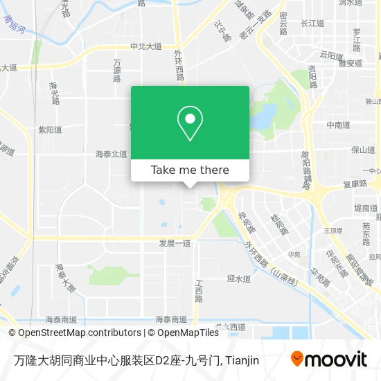 万隆大胡同商业中心服装区D2座-九号门 map