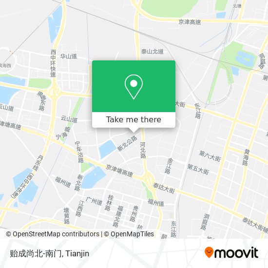 贻成尚北-南门 map