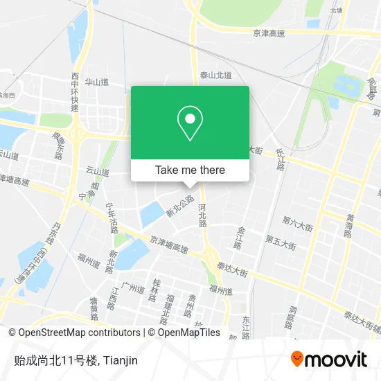 贻成尚北11号楼 map