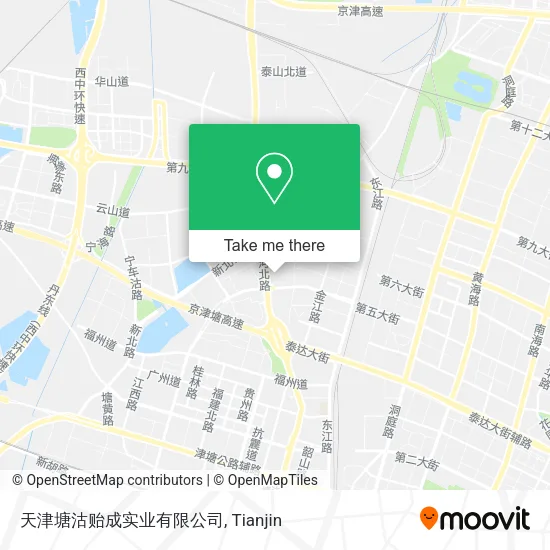 天津塘沽贻成实业有限公司 map