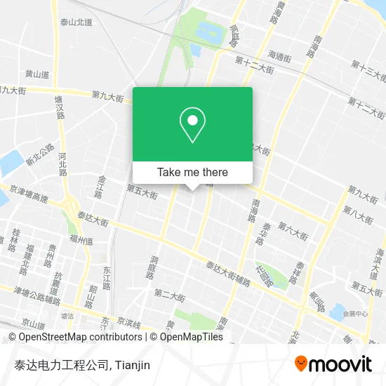 泰达电力工程公司 map