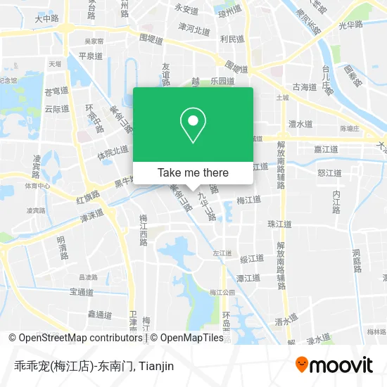 乖乖宠(梅江店)-东南门 map