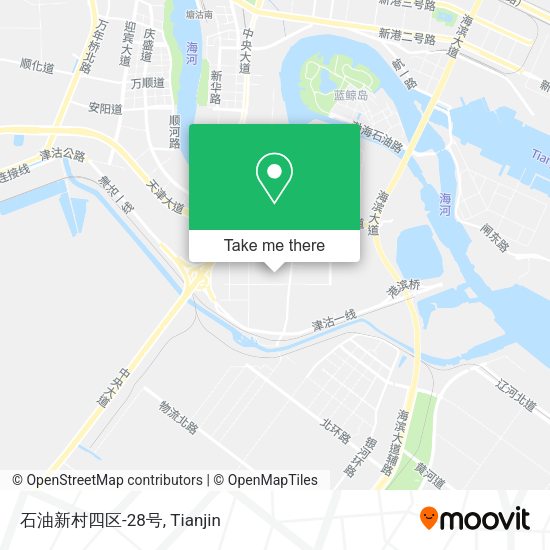 石油新村四区-28号 map