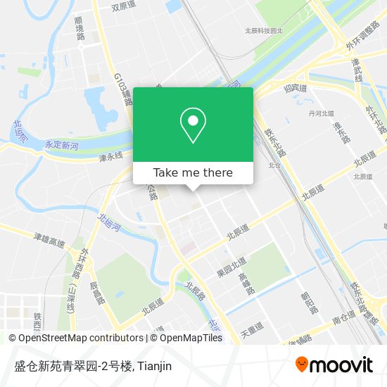 盛仓新苑青翠园-2号楼 map